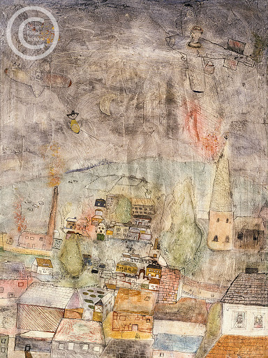 Air Battle – with Lucian Freud